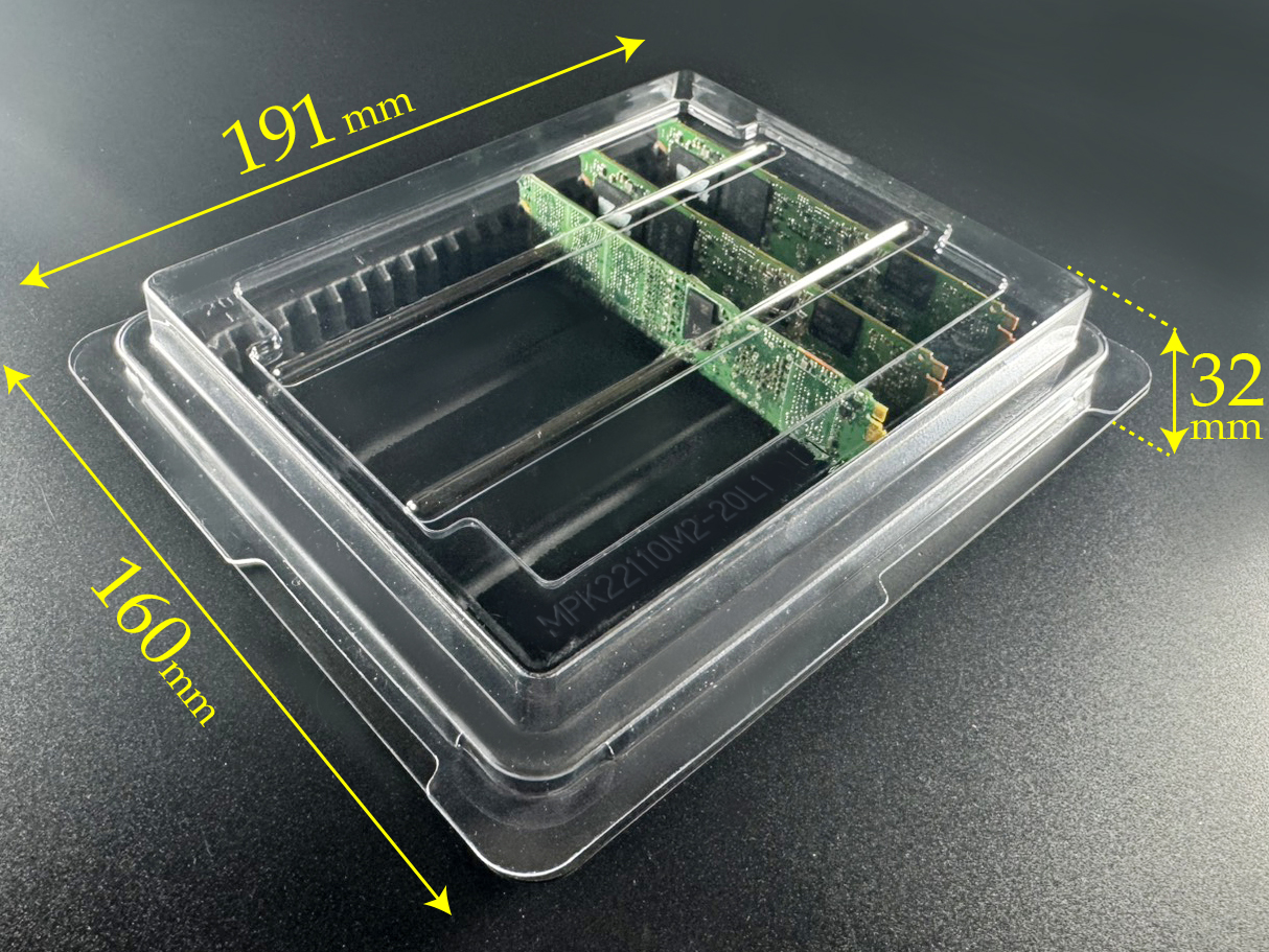 2280 M.2 ssd packaging tray MPK3066